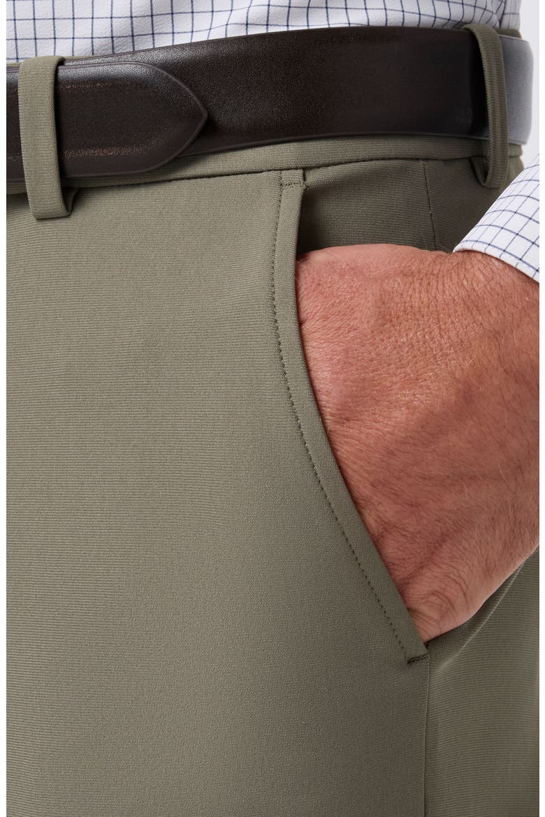 Upton Regular Rise Straight Leg Performance Chino Jeans, Alternate, color, VINTAGE OLIVE