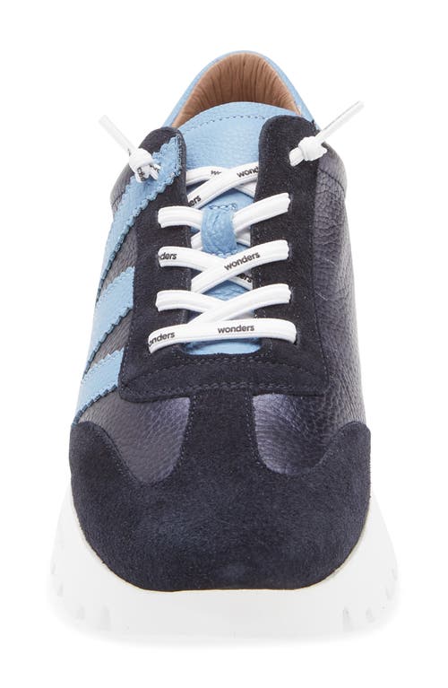 Wonders Fashion Slip-on Sneaker In Blue