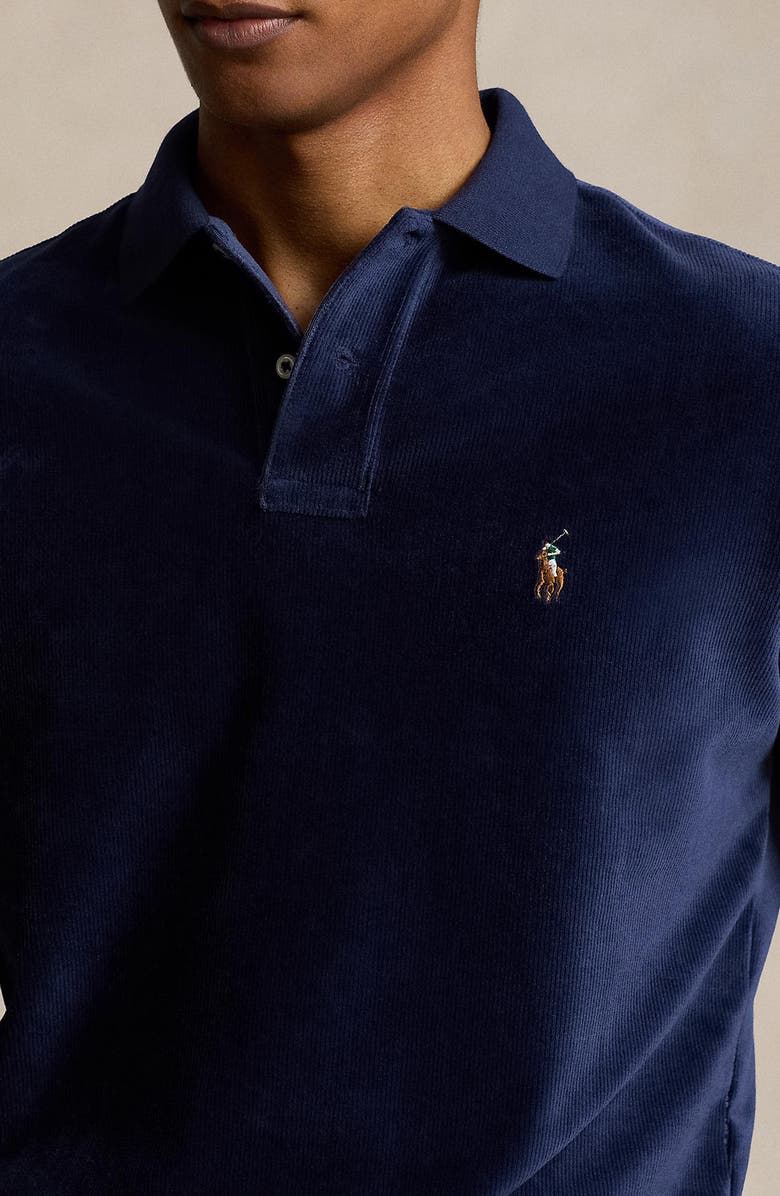Polo Ralph Lauren Cotton Knit Corduroy Polo, Alternate, color, 