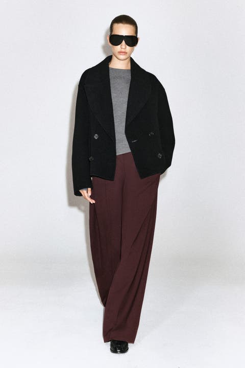 Oversized Double-Faced Wool Jacket