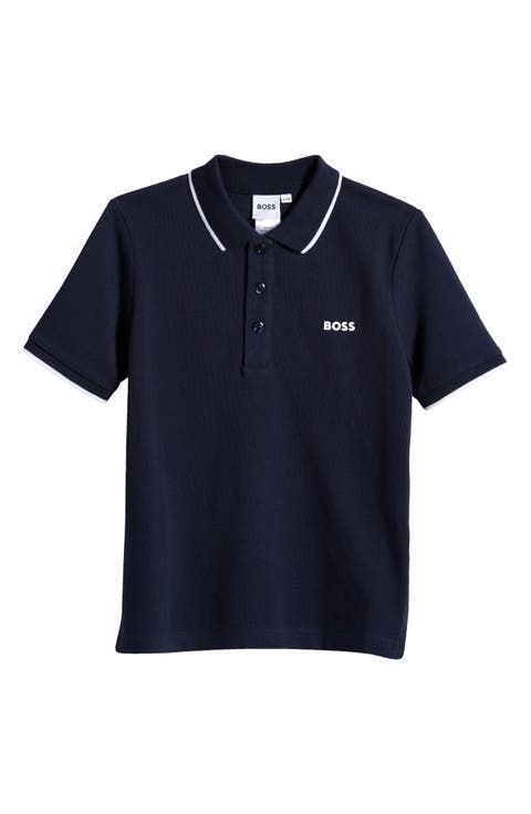 Kids' Tipped Cotton Piqué Polo (Big Kid)