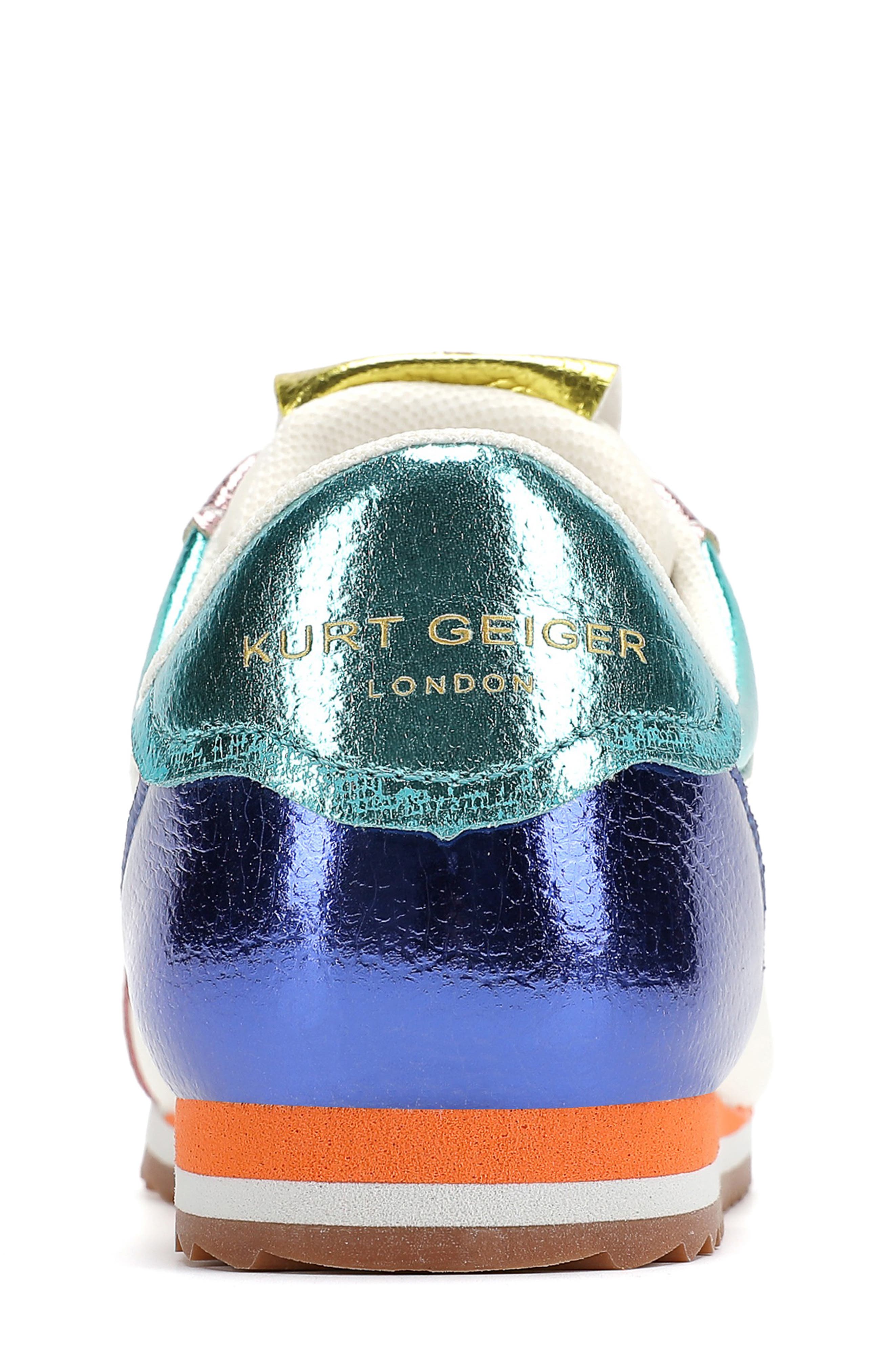 Kurt Geiger London Kids
 Mini Runner Sneaker, Alternate, color, Multi