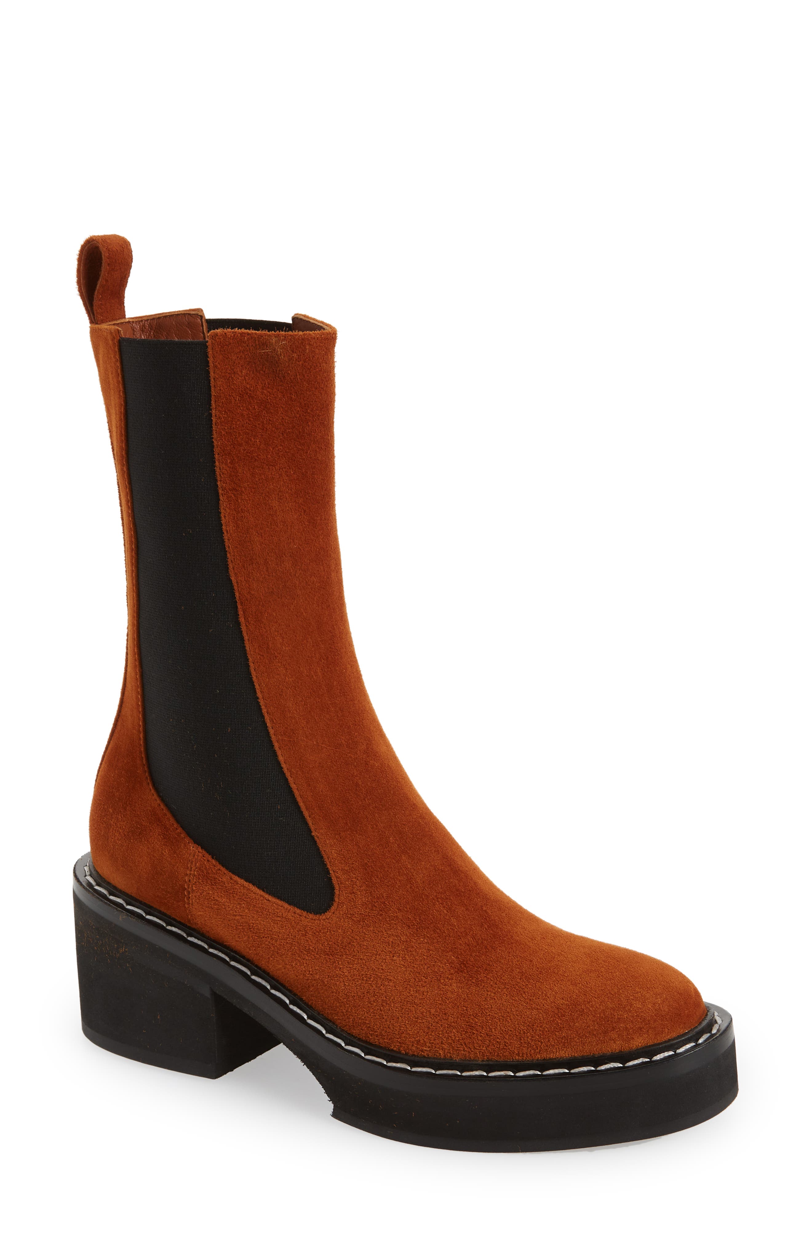 Khaite Calgary Chelsea Boot, Main, color, 