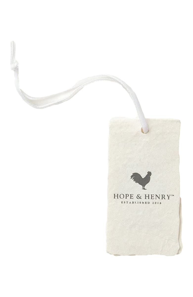 Hope & Henry Baby Cinched Waist Sweater Romper, Infant, Alternate, color, 