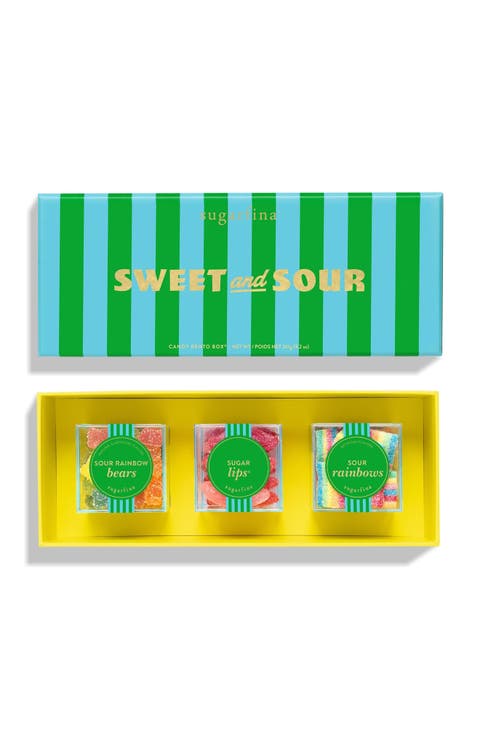 3-Piece Sweet and Sour Candy Bento Box