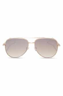 DIFF 63mm Scarlett Aviator Sunglasses