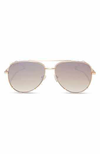 DIFF 63mm Scarlett Aviator Sunglasses