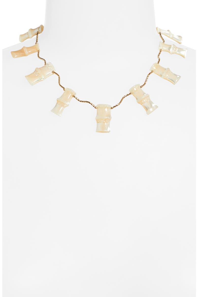 Tsuta Necklace, Alternate, color, HONEY