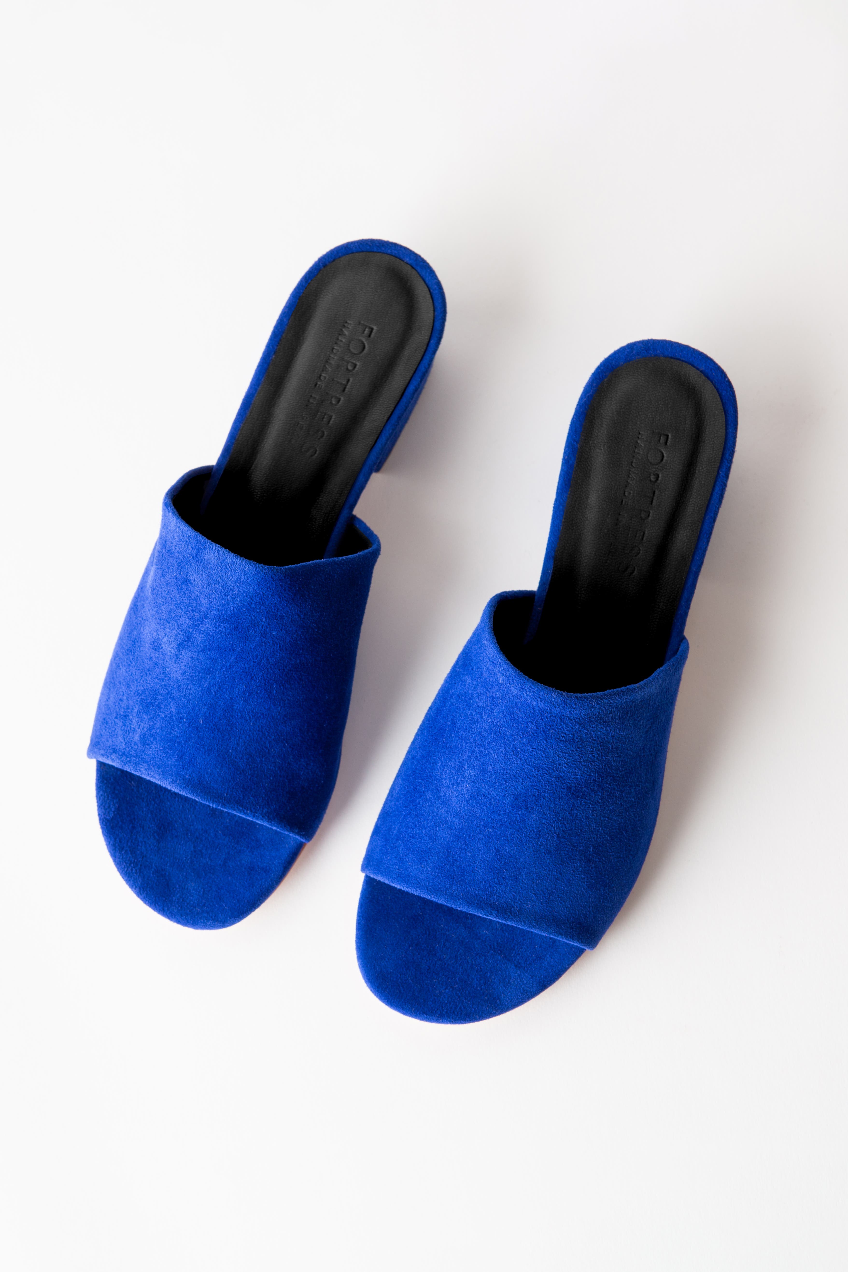 Fortress Rachel Block Heel Sandal, Alternate, color, Cobalt Suede