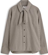 COS Check Print Woven Shirt