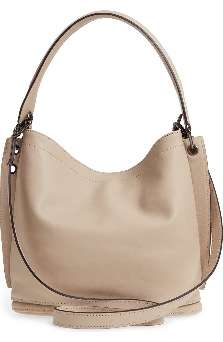 Longchamp 3D Leather Bucket Bag, Alternate, color,