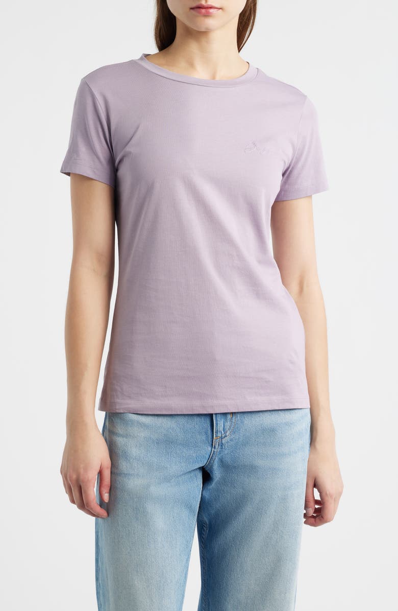 BOSS Esogo Cotton T-Shirt, Main, color, Lt Past/Pr