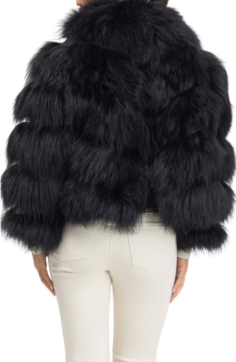 GORSKI Genuine Shearling Jacket, Alternate, color, Black