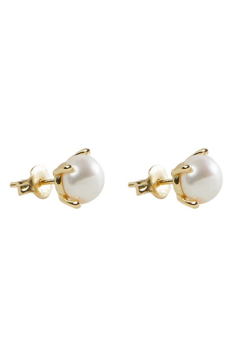 Freshwater Pearl Stud Earrings