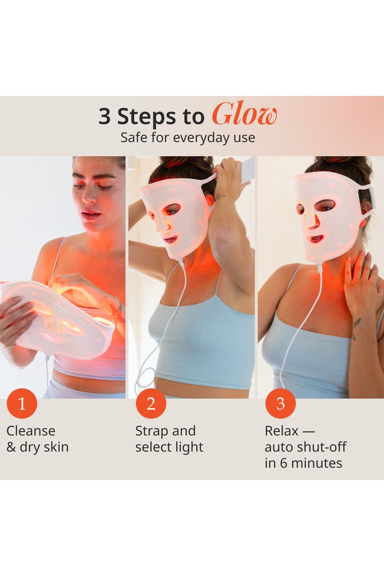 Vana FDA Cleared LED Face Mask, Alternate, color, Blush