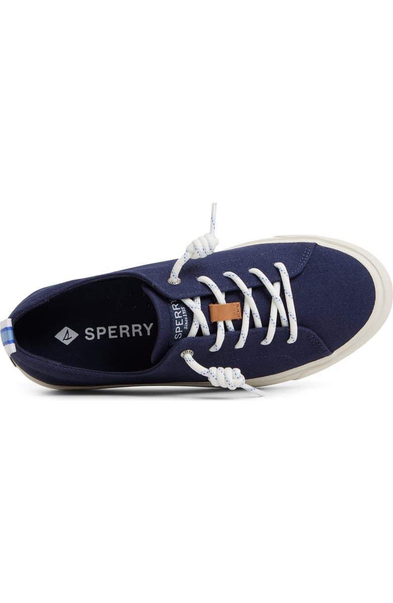 Sperry Cove Lace-to-Toe Sneaker, Alternate, color, Navy