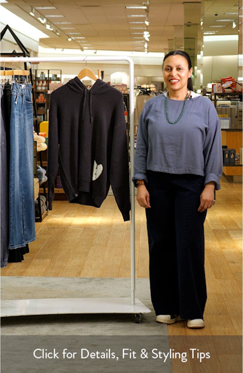 CozyChic<sup>®</sup> Heartbreaker Cotton Graphic Sweater Hoodie, sales video thumbnail