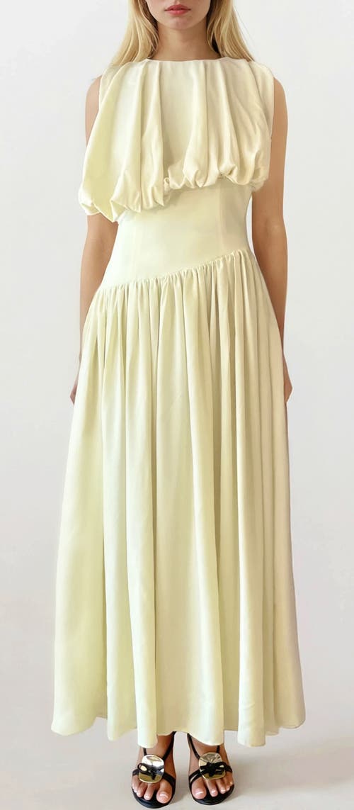 Elexiay Diana  Dress In Yellow