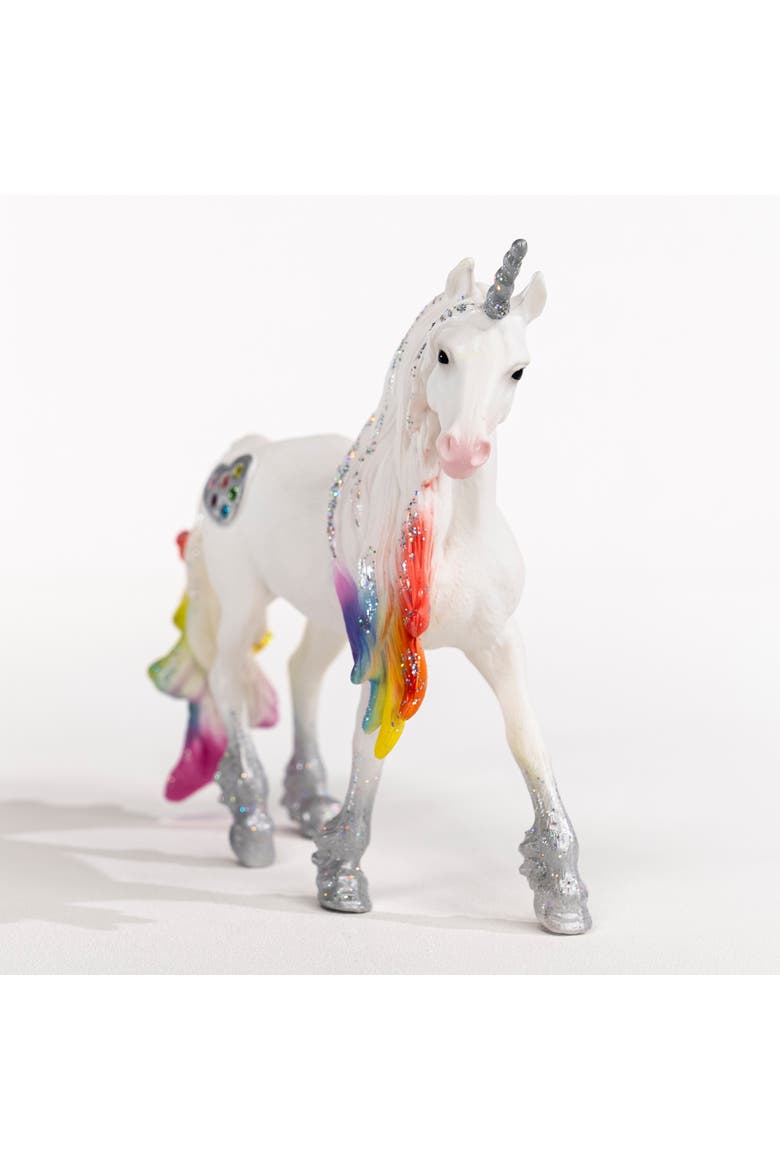 Bayala Rainbow Love Unicorn Stallion Toy Figure, Alternate, color, Multicolored
