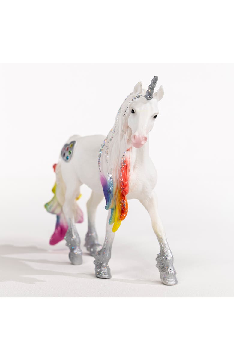 Schleich Bayala Rainbow Love Unicorn Stallion Toy Figure, Alternate, color, Multicolored