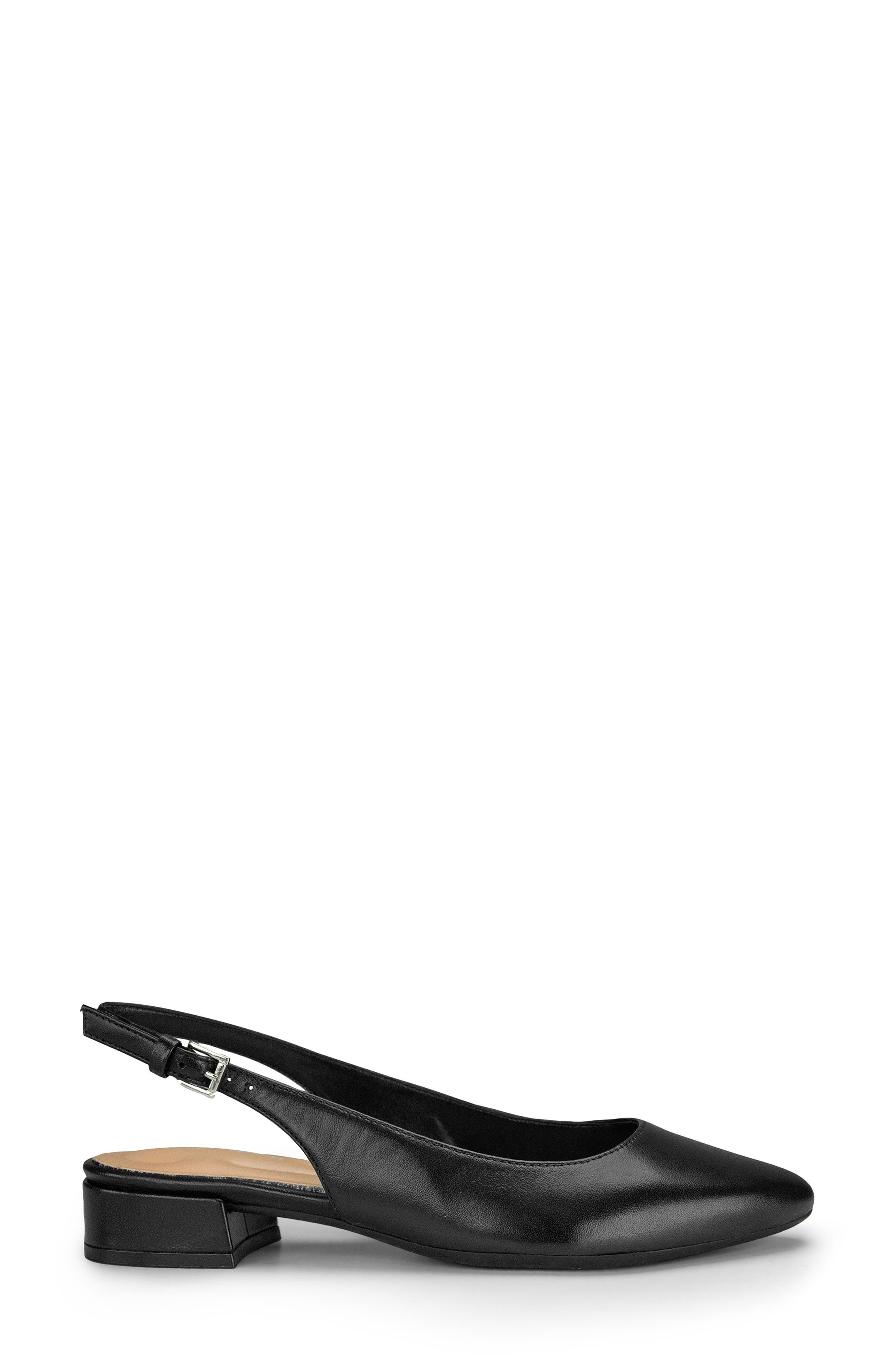 Easy Spirit Cassius Slingback Flat, Alternate, color, Black 001