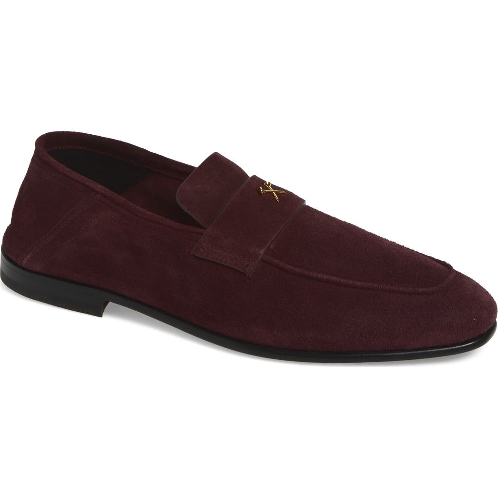 G/fore Metal Tees Flex Loafer In Dark Plum