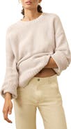 Faherty Heirloom Organic Cotton Blend Crewneck Sweater