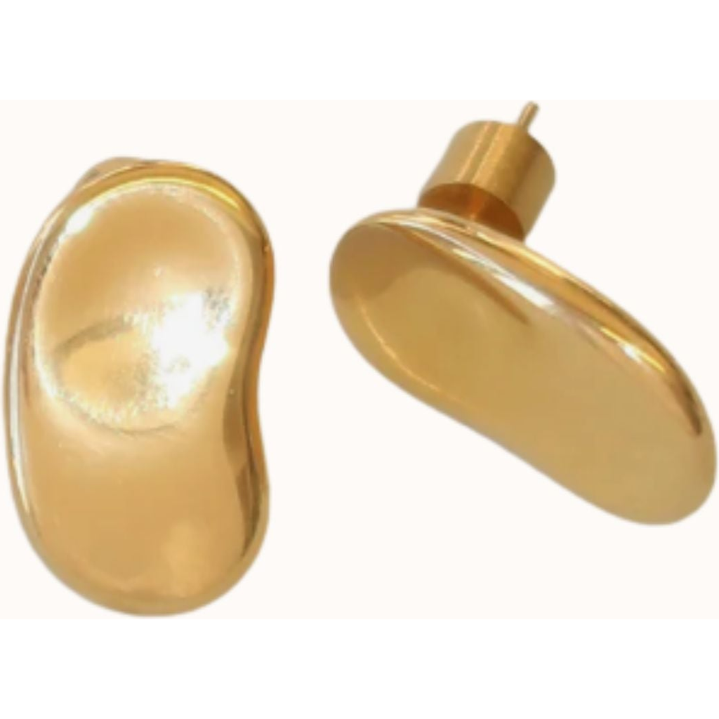 Joiana Jewelry Bean Earrings In Gold