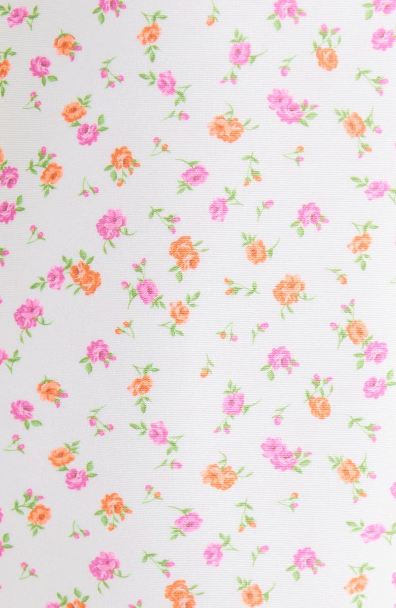 Kulani Kinis Double Ruffle Underwire One-Piece, Alternate, color, Rosie Posie