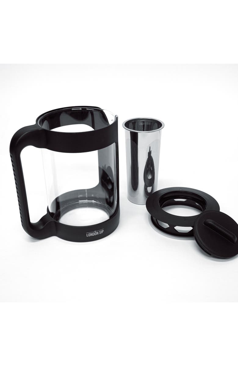 London Sip Cold Brew Coffee Maker, 1500ml, Alternate, color, Black