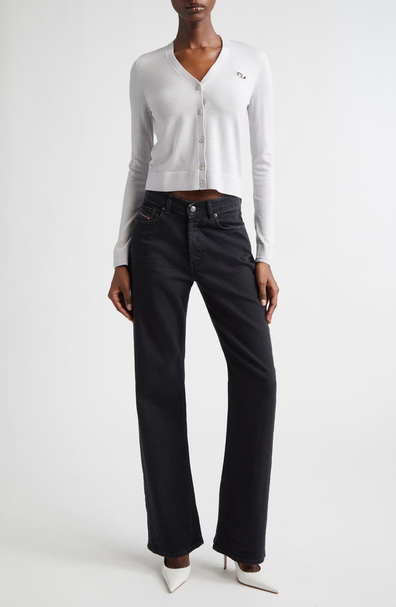 DIESEL<sup>®</sup> 1971 D-Sent Straight Leg Jeans, Alternate, color, Black/ Denim