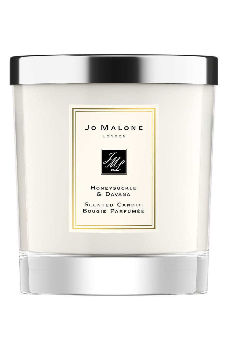 Jo Malone London<sup>™</sup> Honeysuckle & Davana Scented Home Candle, Main, color, 