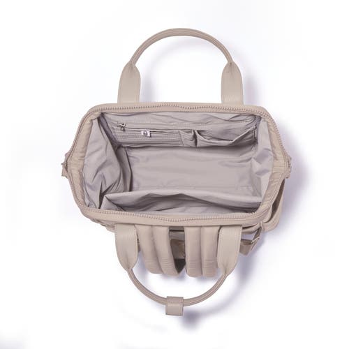 Baggallini Soho Laptop Backpack In Moonrock Twill
