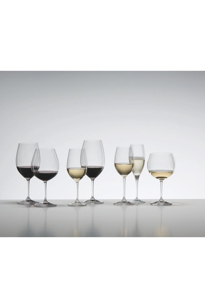 Vinum Pay 3 Get 4 Pinot Noir/Nebbiolo Wine Glass Set, Alternate, color, Clear