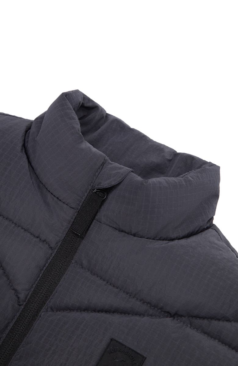 Rokka&Rolla Kids' Quilted Puffer Vest, Alternate, color, Black