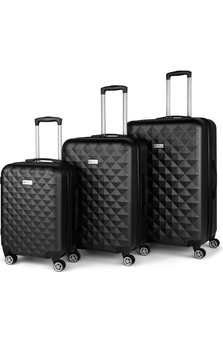 STONE MOUNTAIN Manhattan 3 Piece Hardside Luggage Set, Main, color,