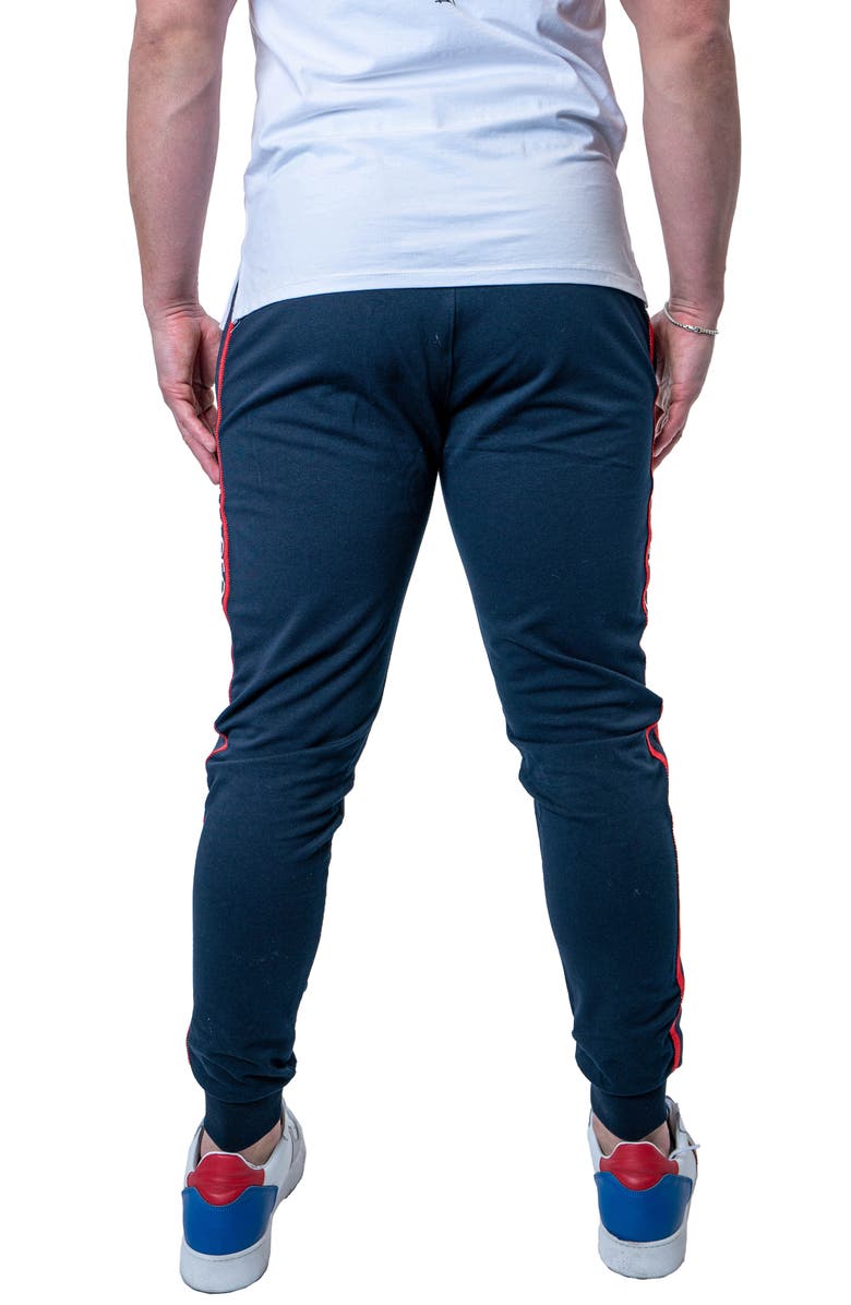 Maceoo Leo Logo Stripe Joggers, Alternate, color, Blue