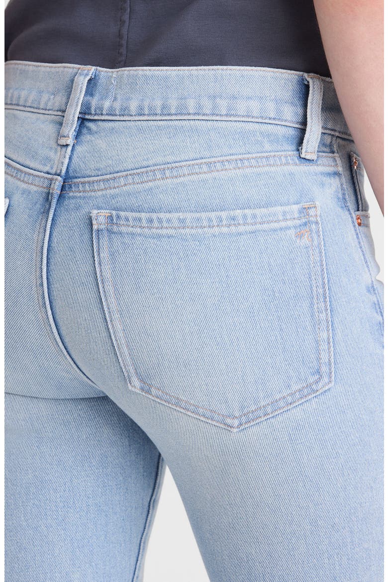 The Jules Slim Straight Jeans, Alternate, color, FOSTER WASH