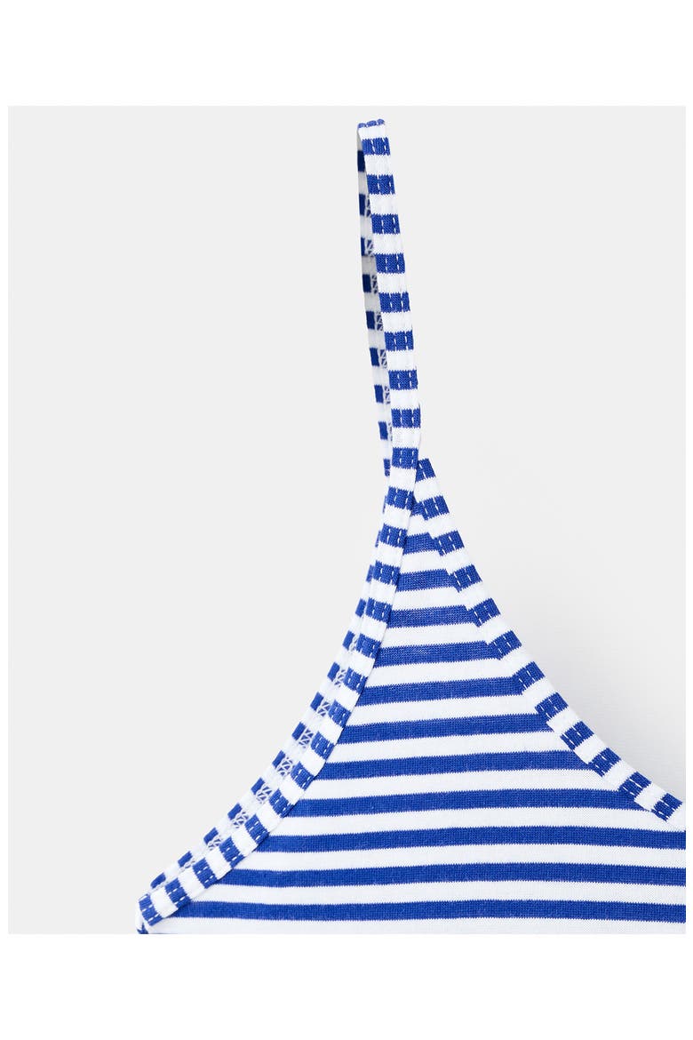 Stripe Cotton Dress, Alternate, color, BLUE