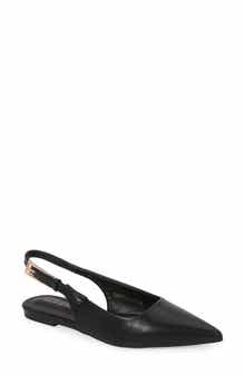 BERNESS Caitriona Pointed Toe Slingback Flat