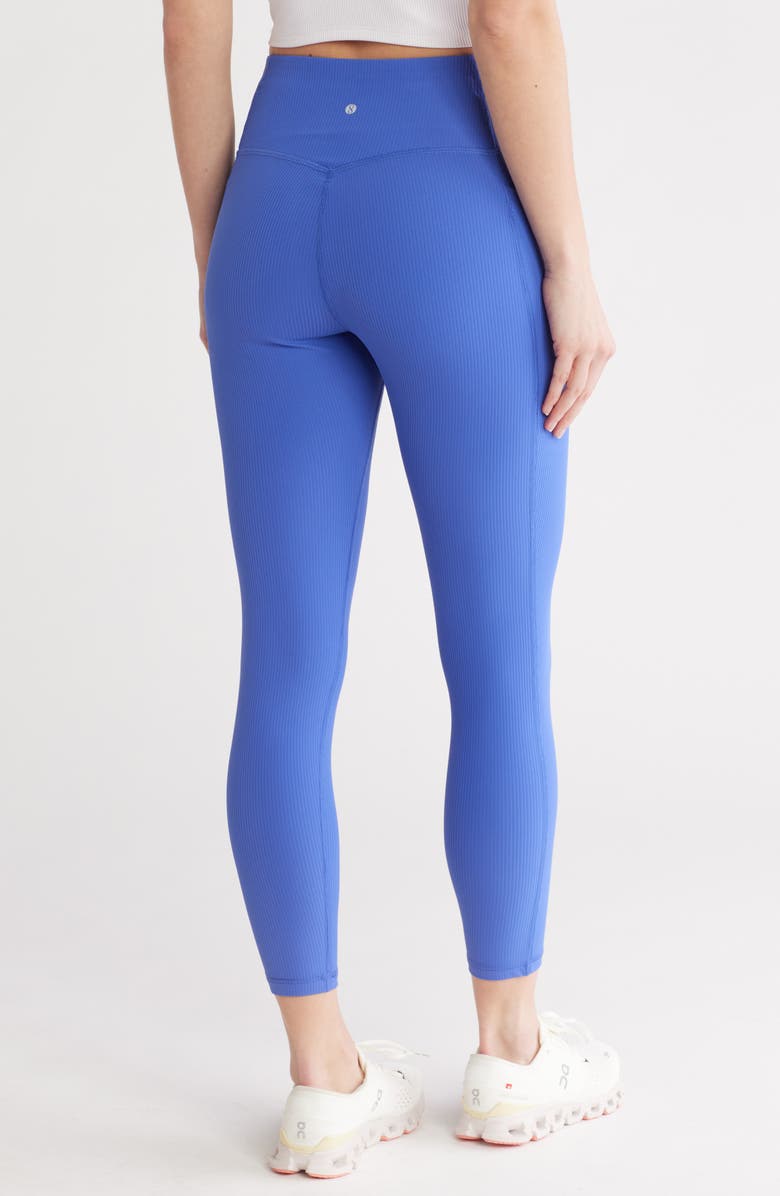 LAYER 8 Bliss Pocket Ribbed 7/8 Leggings, Alternate, color, 