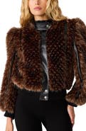 Steve Madden Pru Faux Fur Jacket