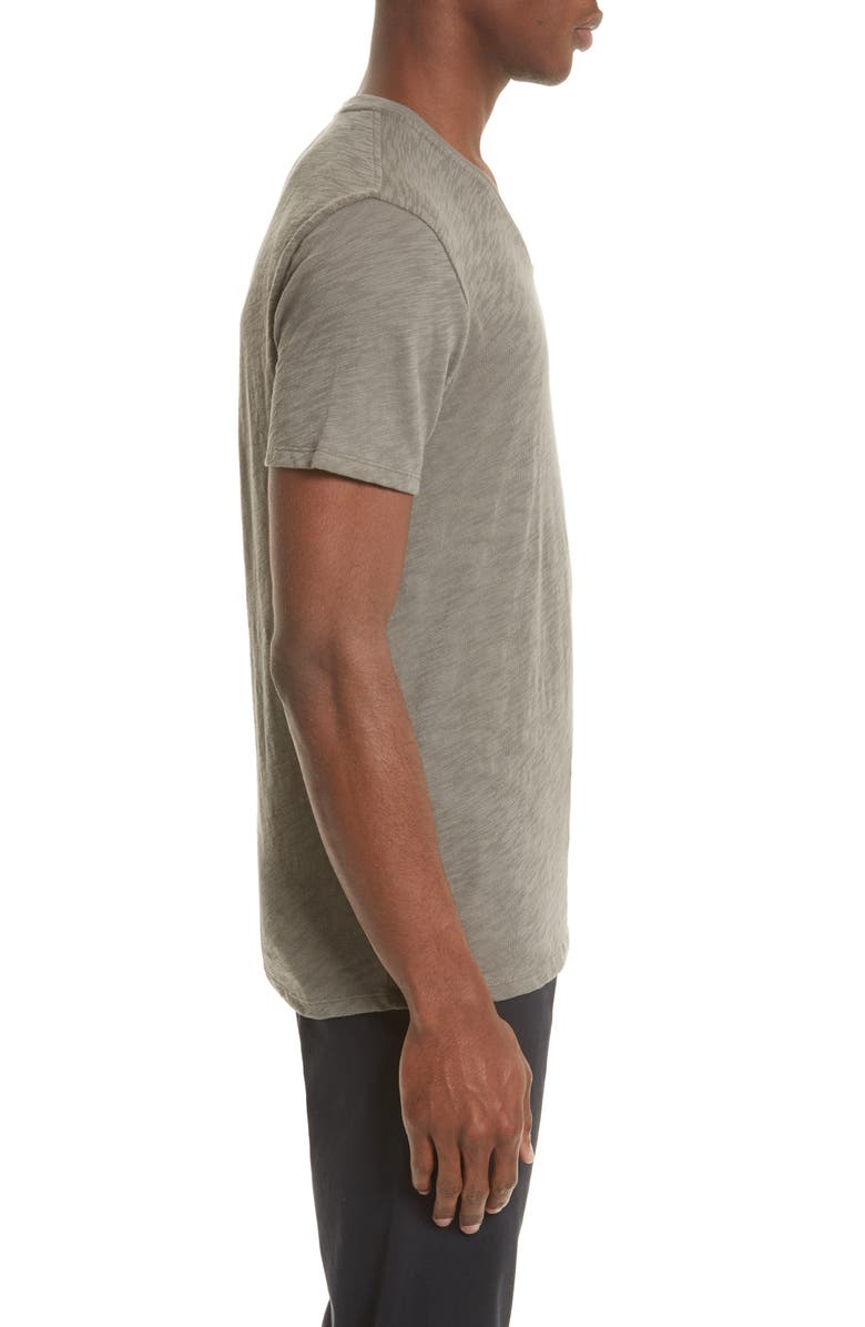 ATM Anthony Thomas Melillo Slub V-Neck T-Shirt, Alternate, color, 