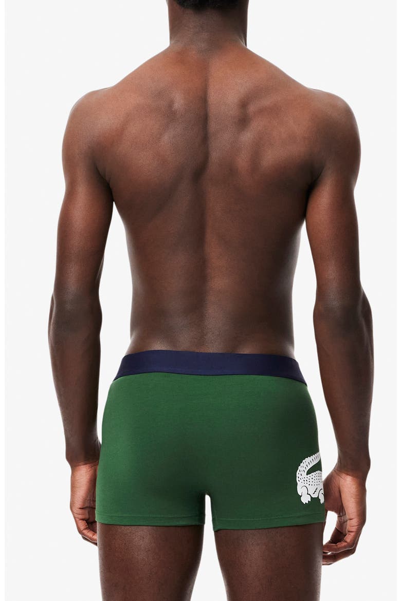 3-Pack Stretch Cotton Trunks, Alternate, color, THYME/ NAVY BLUE/ WHITE