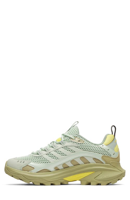 Merrell Moab Speed 2 Vent Sneaker In Sprig/basil