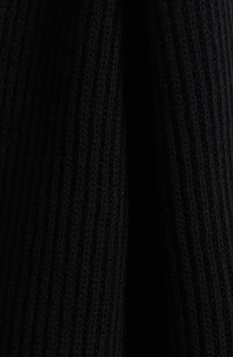 AMIRI MA Wool Scarf, Alternate, color, Black