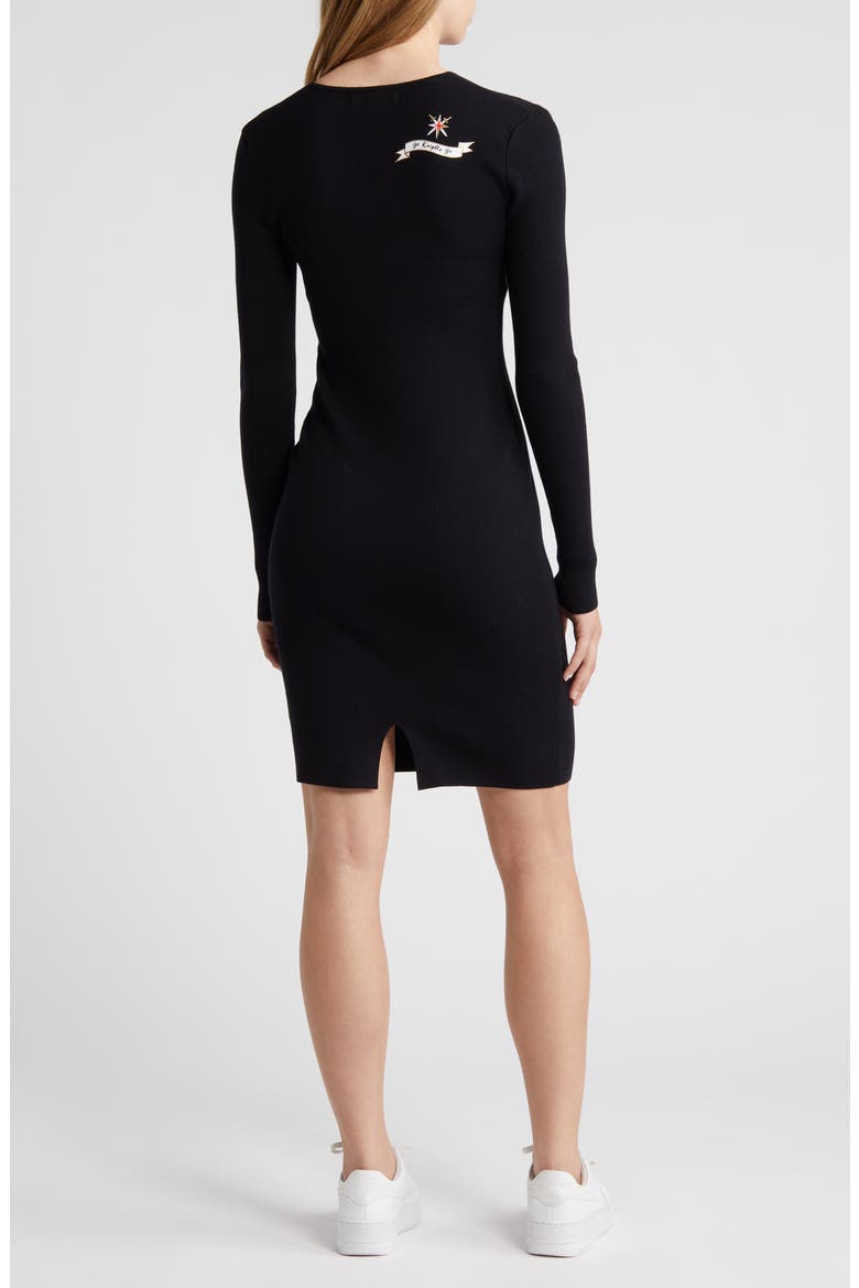 Women's WEAR by Erin Andrews  Black Vegas Golden Knights Lace-Up Dress, Alternate, color, Black