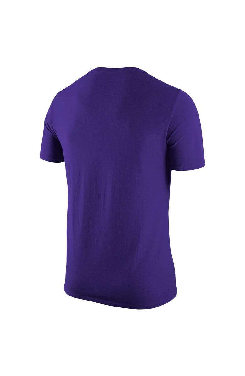 Nike Men's Nike Purple James Madison Dukes Big Logo T-Shirt, Alternate, color, 
