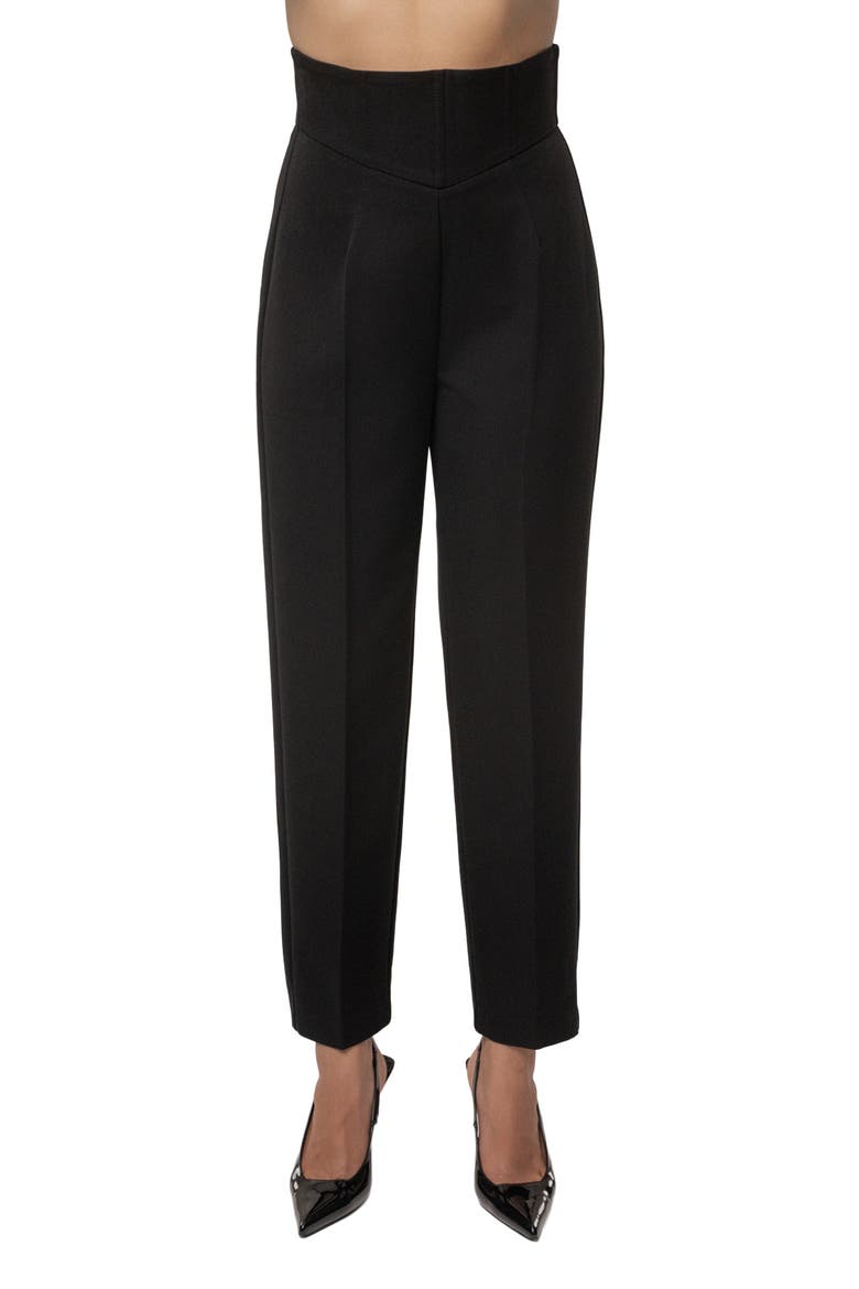 Dune High-Waist Pants, Main, color, Black