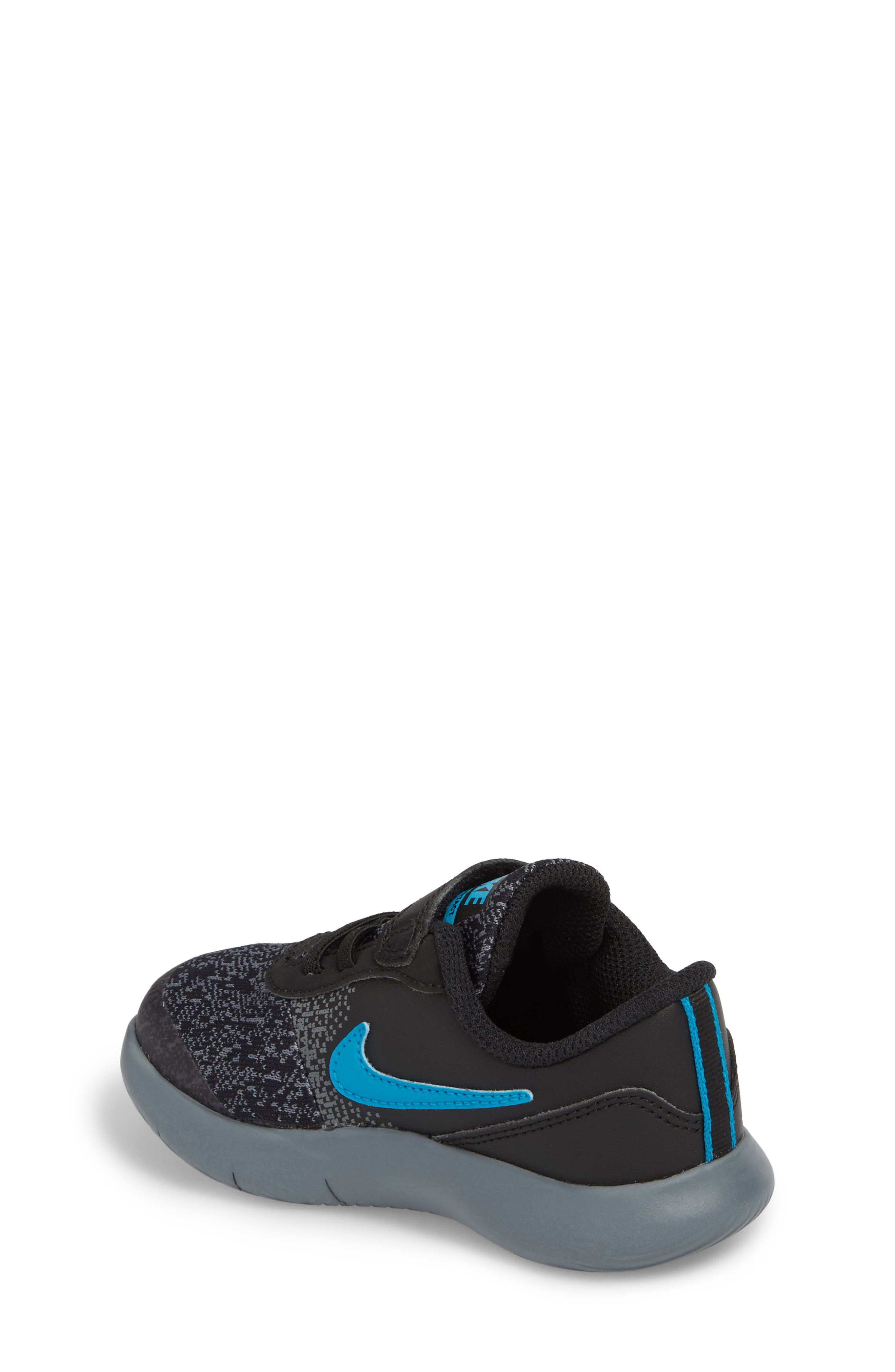 Flex Contact Running Shoe, Alternate, color, BLACK/ TURQUOISE/ GREY